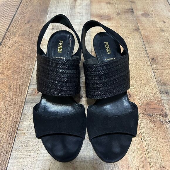 Fendi black pumps size 38 - Picture 9 of 16